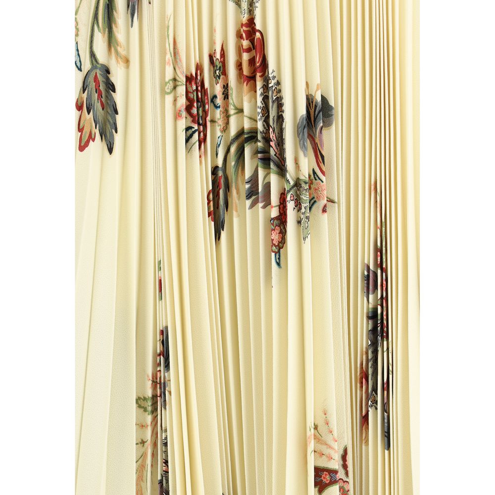 Etro Plissierter Midirock