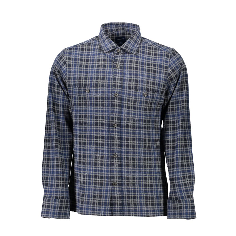 Gant Blaues Baumwollhemd