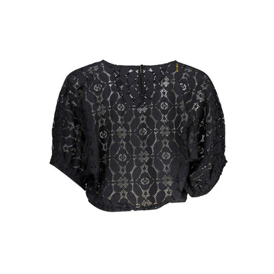 Desigual Schwarze Polyester-Oberteile &amp