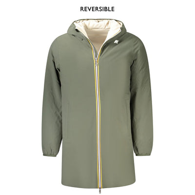 K-WAY Grüne Nylonjacke