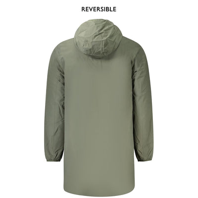 K-WAY Grüne Nylonjacke