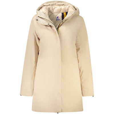 K-WAY Beige Polyester Jacken &amp