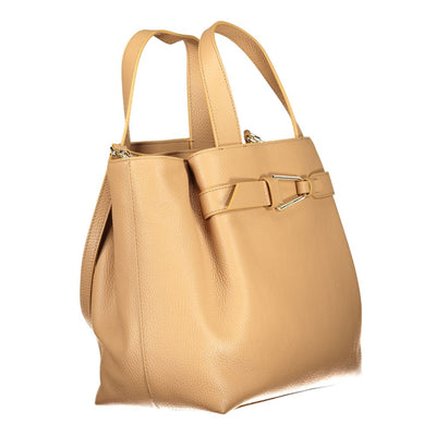 Coccinelle Braune Polyethylen-Handtasche