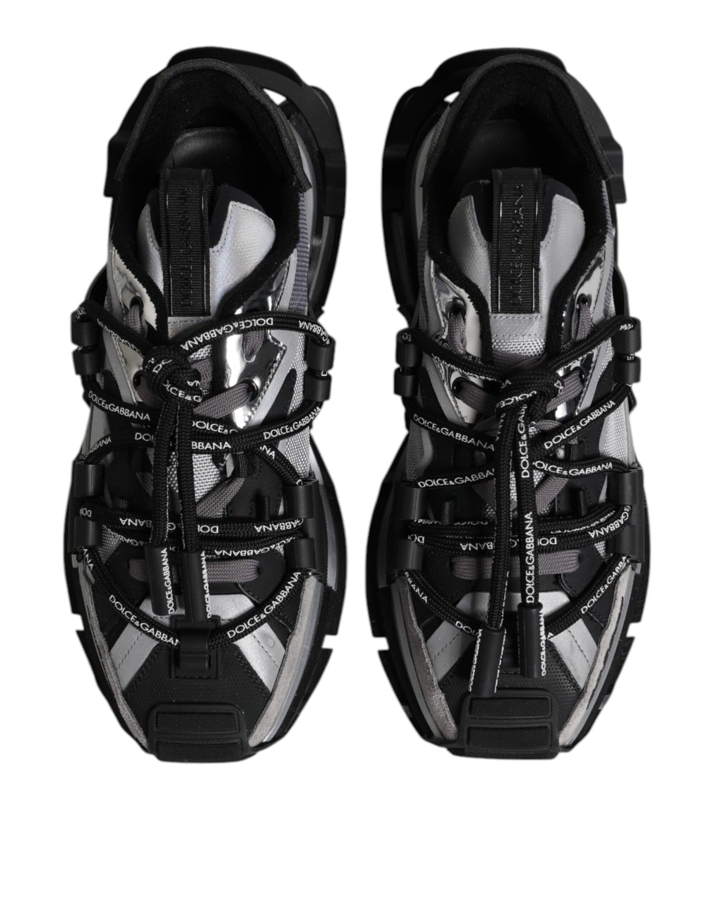 Dolce & Gabbana Multicolor getäfelte Space Sneakers Schuhe
