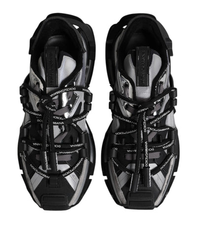 Dolce & Gabbana Multicolor getäfelte Space Sneakers Schuhe