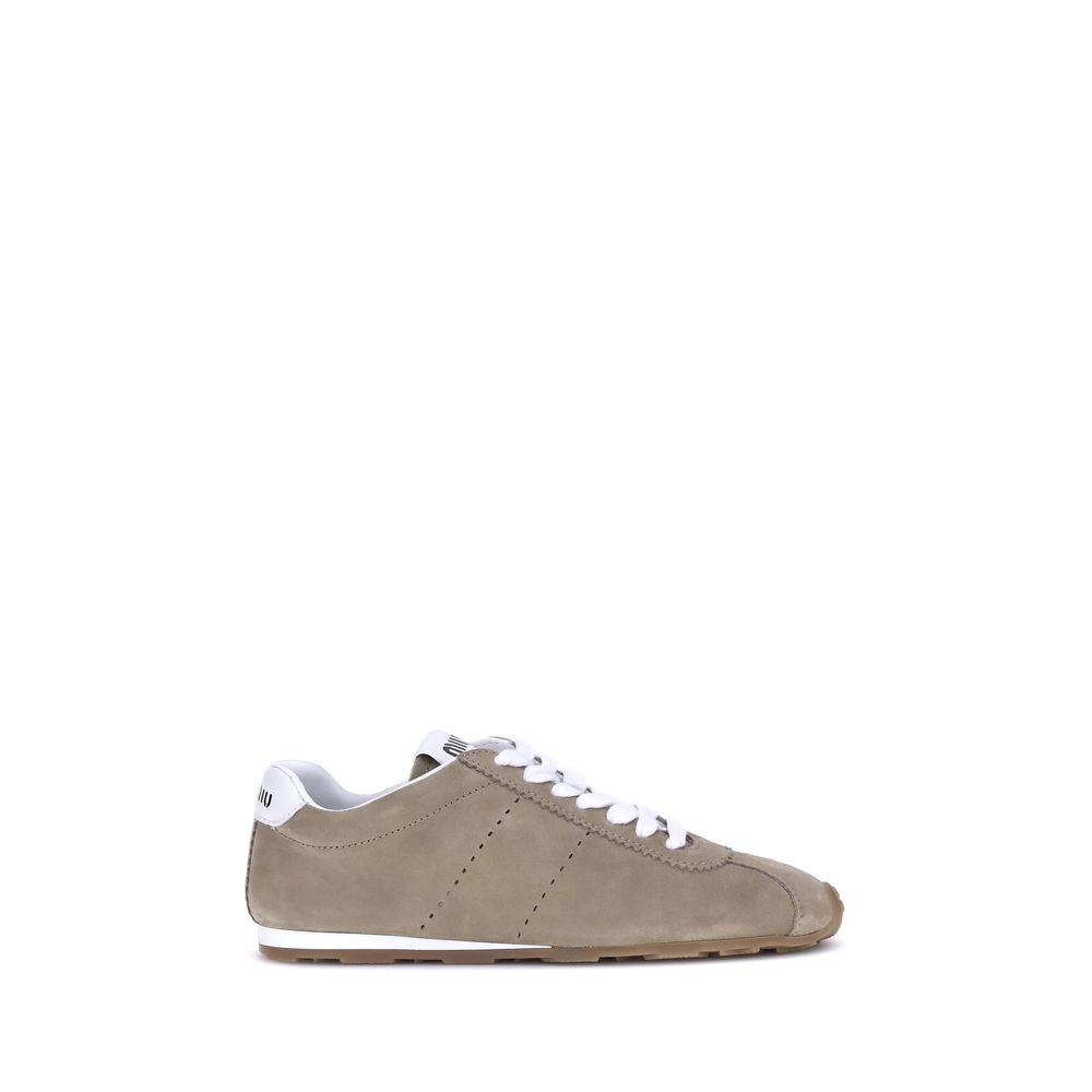 Miu Miu Turnschuhe aus Wildleder Plume