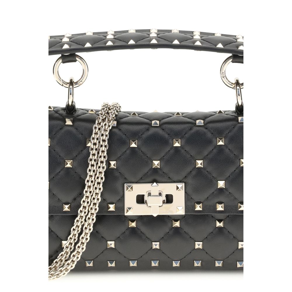 Valentino Garavani Kleine Rockstud Spike Handtasche aus Leder