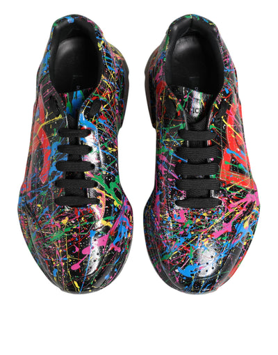 Dolce & Gabbana Multicolor Daymaster Männer Turnschuhe Schuhe