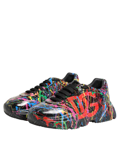 Dolce & Gabbana Multicolor Daymaster Männer Turnschuhe Schuhe