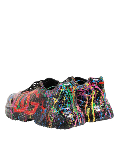 Dolce & Gabbana Multicolor Daymaster Männer Turnschuhe Schuhe