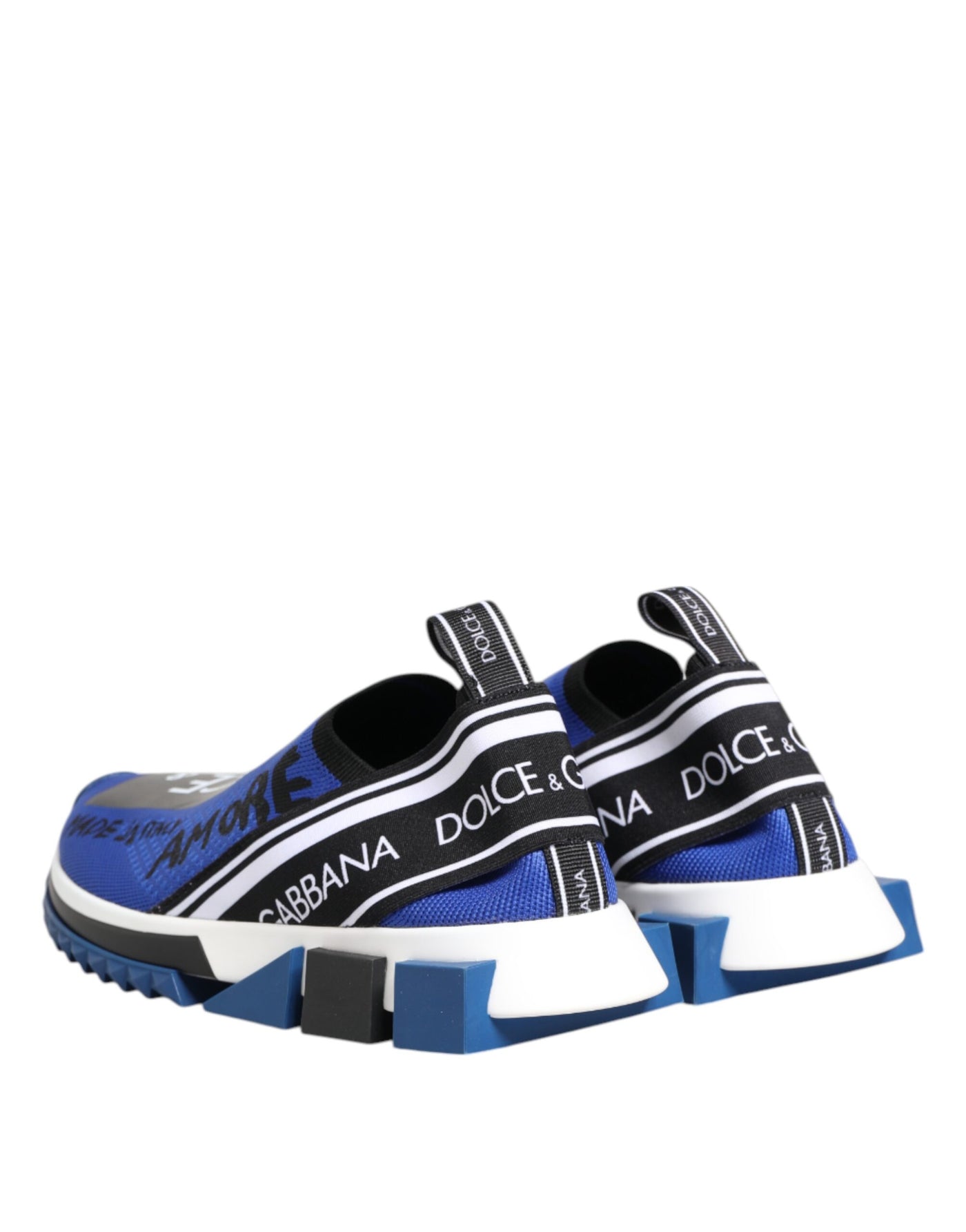 Dolce & Gabbana Blau Sorrento Low Top Turnschuhe Schuhe