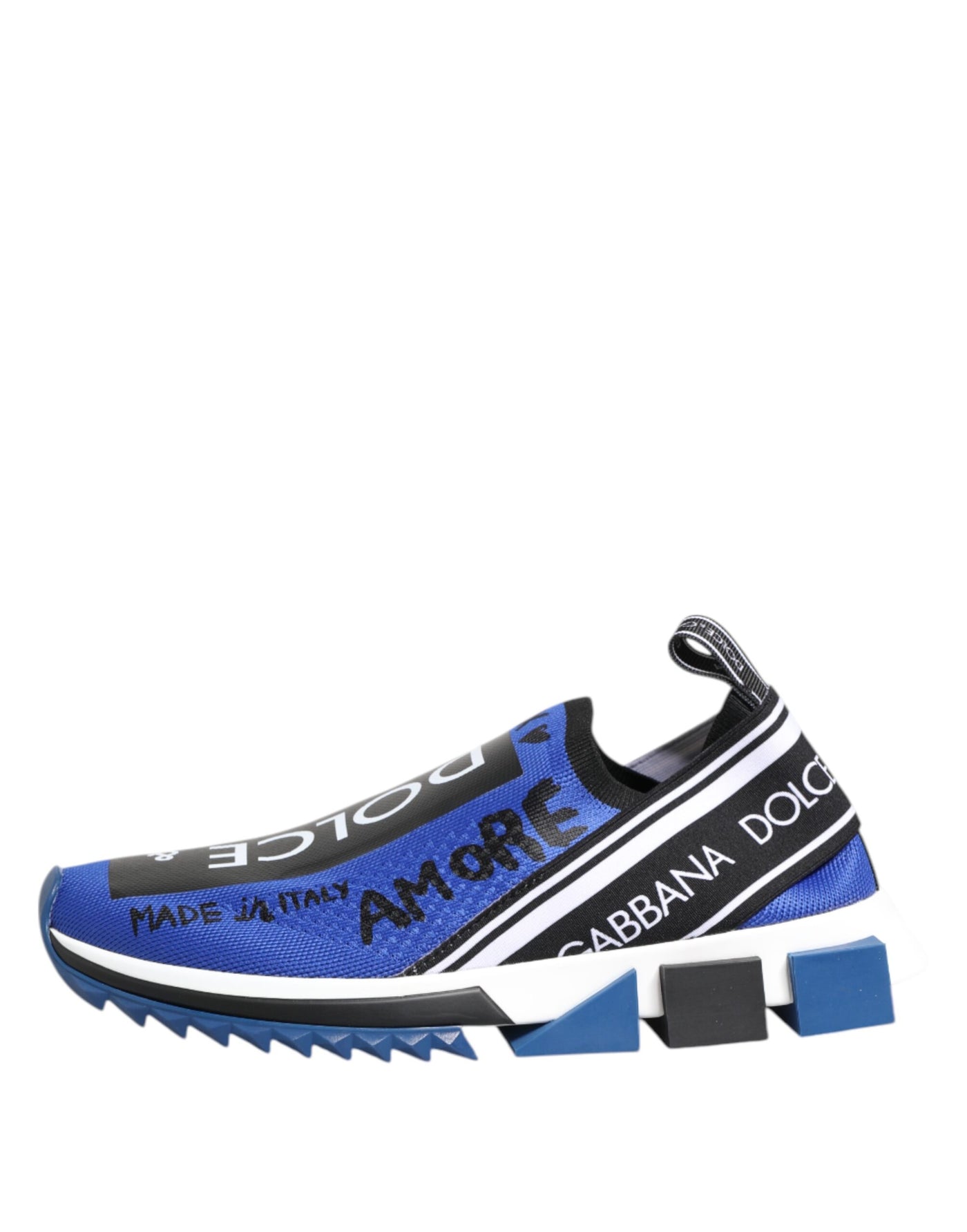 Dolce & Gabbana Blau Sorrento Low Top Turnschuhe Schuhe