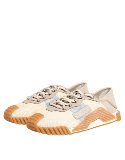 Dolce & Gabbana Multicolor Low Top NS1 Männer Turnschuhe Schuhe