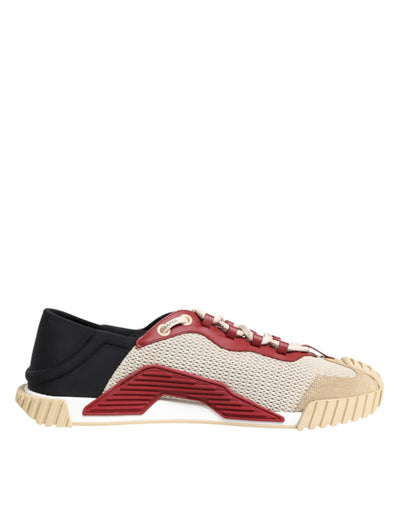 Dolce & Gabbana Multicolor Low Top NS1 Männer Turnschuhe Schuhe