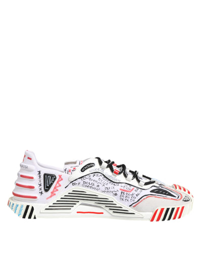 Dolce & Gabbana Multicolor Low Top NS1 Männer Turnschuhe Schuhe