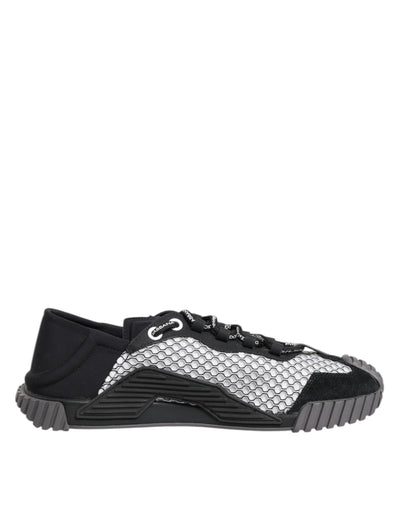 Dolce & Gabbana Multicolor Lace Up Low Top NS1 Turnschuhe Schuhe
