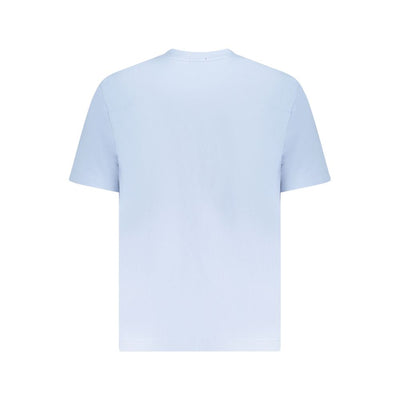 Hugo Boss Blau Baumwolle Männer T-Shirt