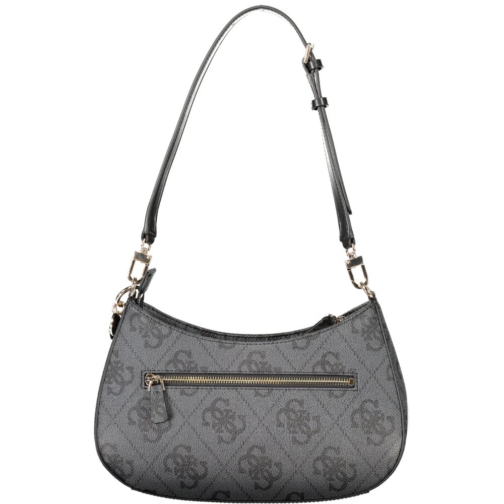Guess Jeans Schwarz Polyethylen Frauen Handtasche