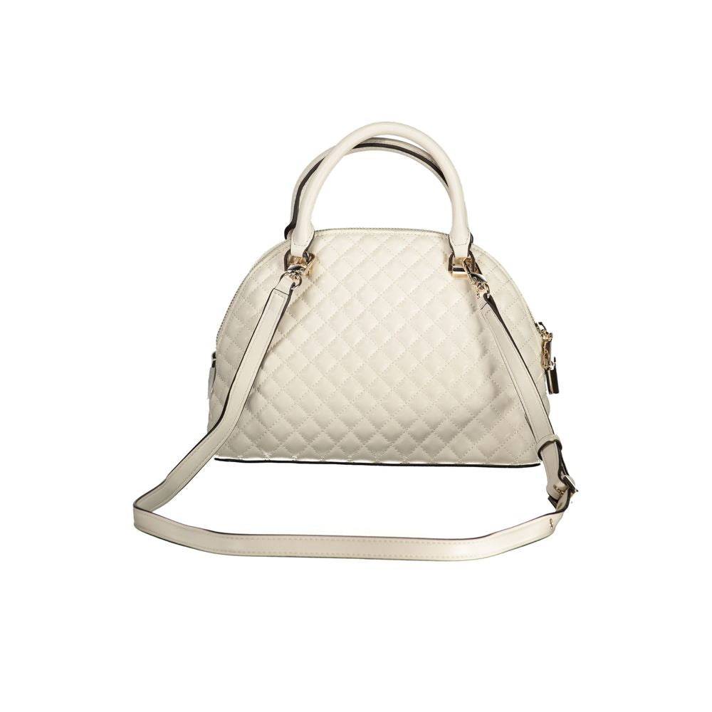 Guess Jeans Weiß Polyethylen Frauen Handtasche