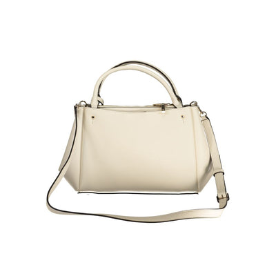 Guess Jeans Weiß Polyethylen Frauen Handtasche