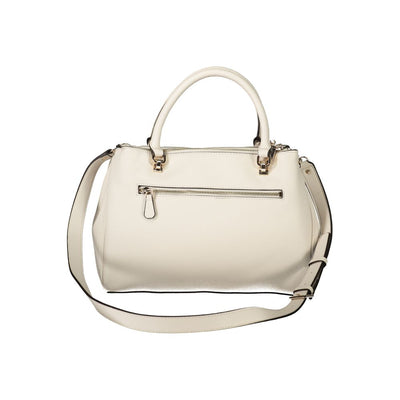 Guess Jeans Weiß Polyethylen Frauen Handtasche