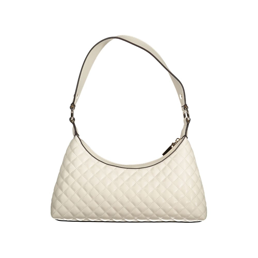 Guess Jeans Weiß Polyethylen Frauen Handtasche