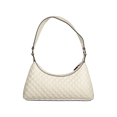 Guess Jeans Weiß Polyethylen Frauen Handtasche
