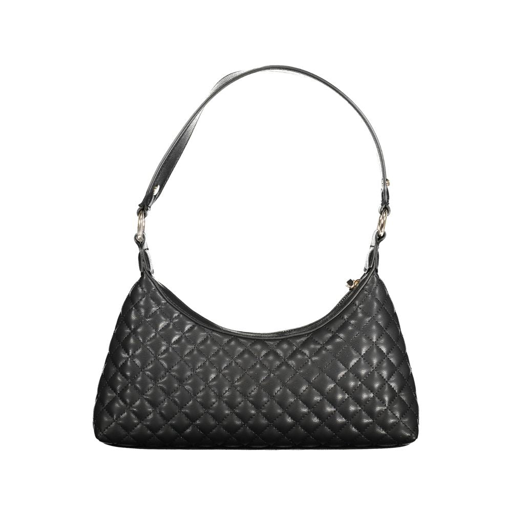 Guess Jeans Schwarz Polyethylen Frauen Handtasche