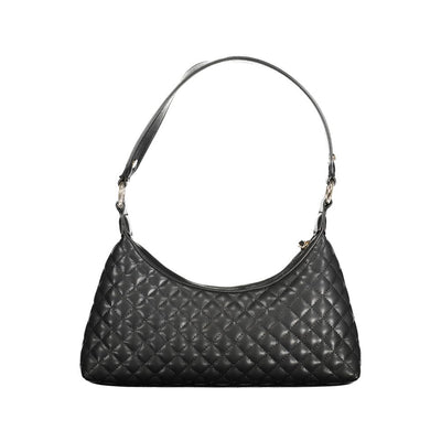 Guess Jeans Schwarz Polyethylen Frauen Handtasche