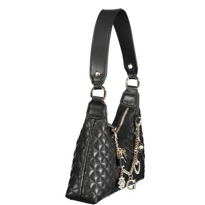 Guess Jeans Schwarz Polyethylen Frauen Handtasche
