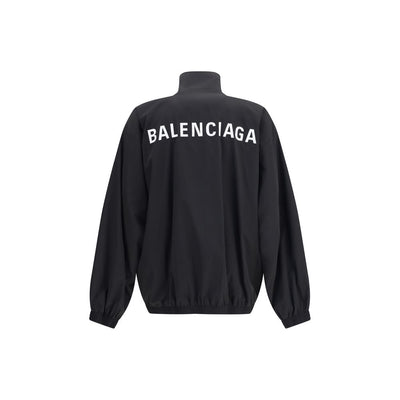 Balenciaga Übergroße Windbreaker-Jacke