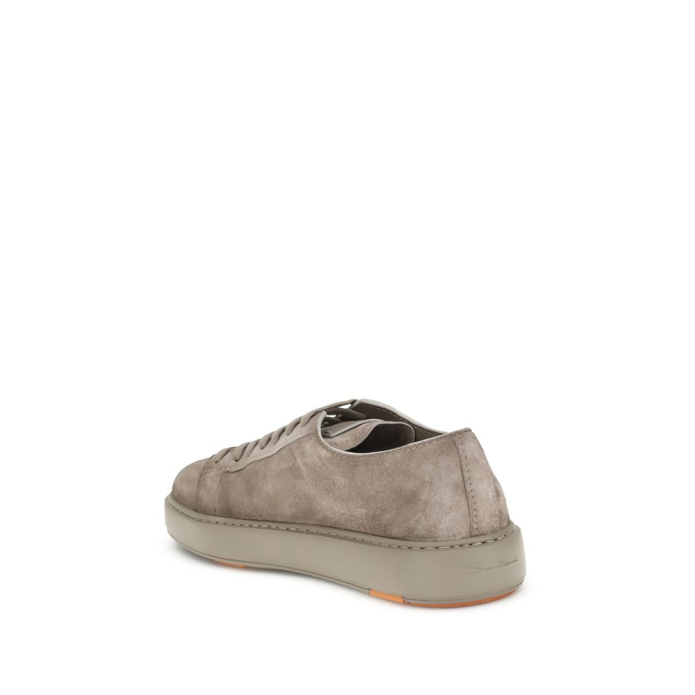Santoni Wildleder Turnschuhe