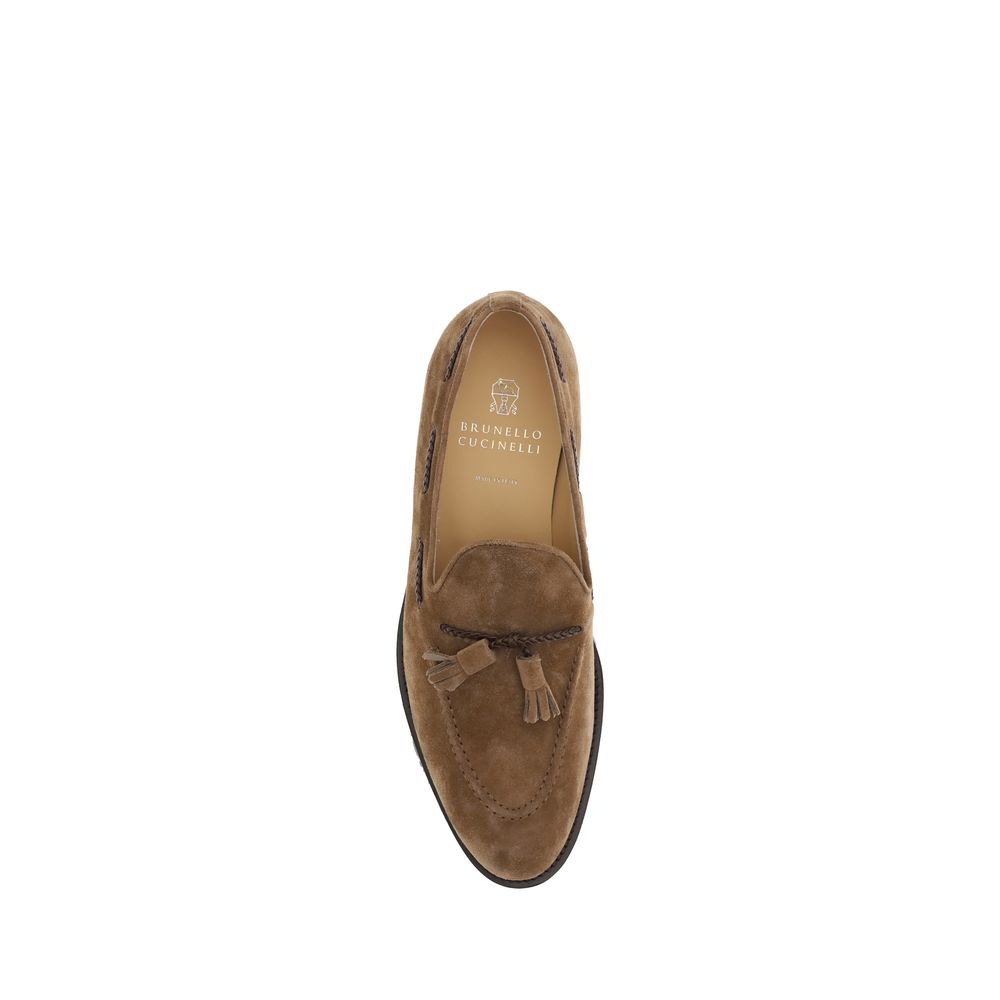 Brunello Cucinelli Wildleder-Loafer