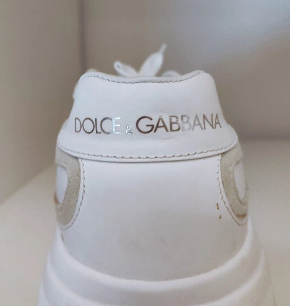 Dolce & Gabbana Weiß Daymaster Low Top Herren Turnschuhe