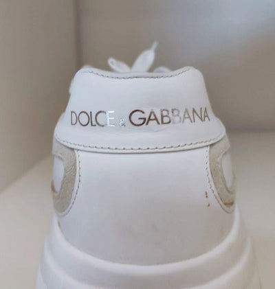 Dolce & Gabbana Weiß Daymaster Low Top Herren Turnschuhe