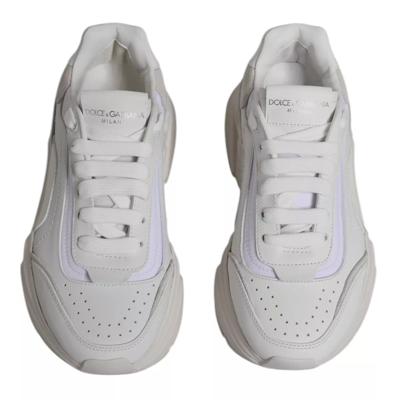 Dolce & Gabbana Weiß Daymaster Low Top Herren Turnschuhe