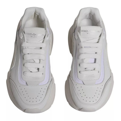 Dolce & Gabbana Weiß Daymaster Low Top Herren Turnschuhe