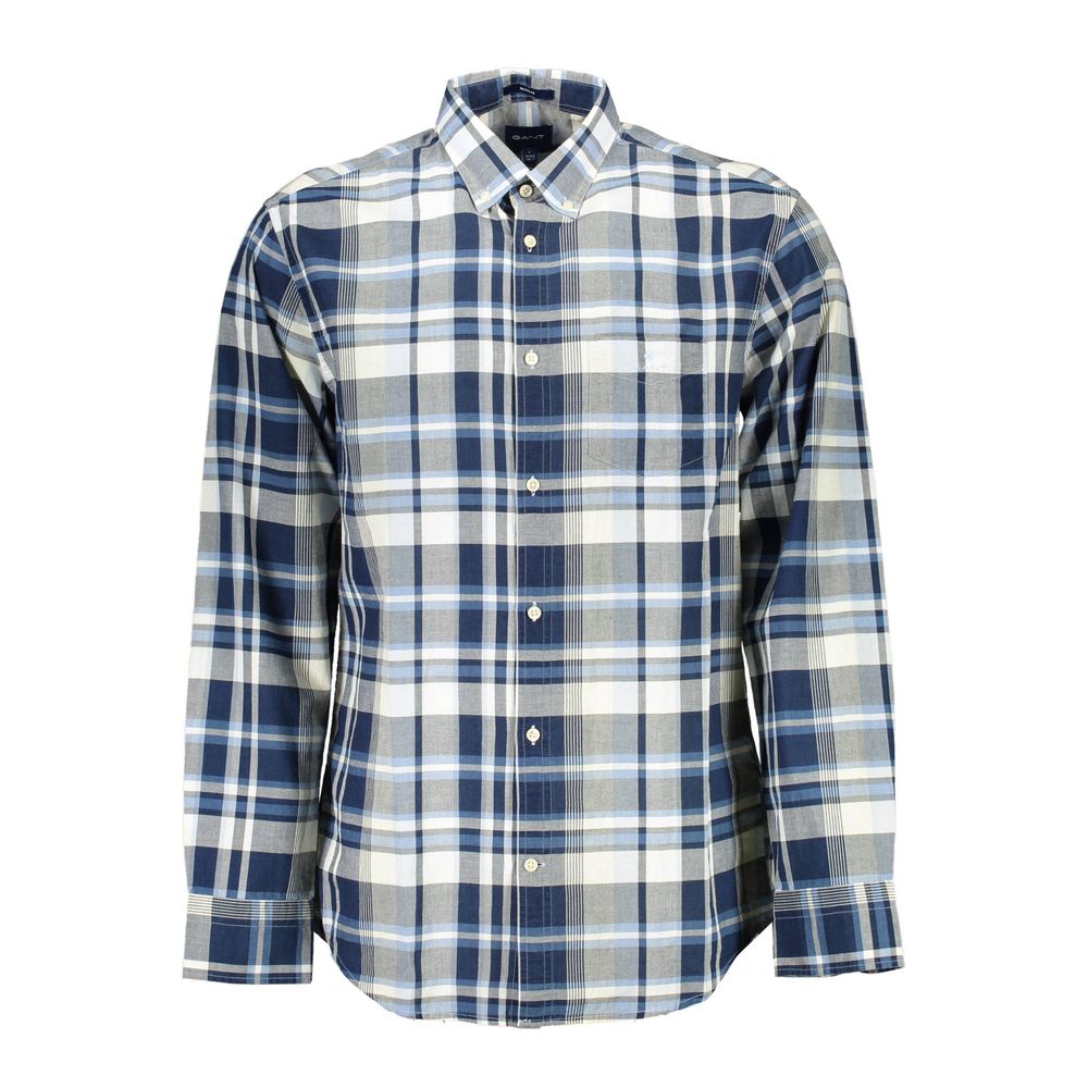 Gant Blaues Baumwollhemd