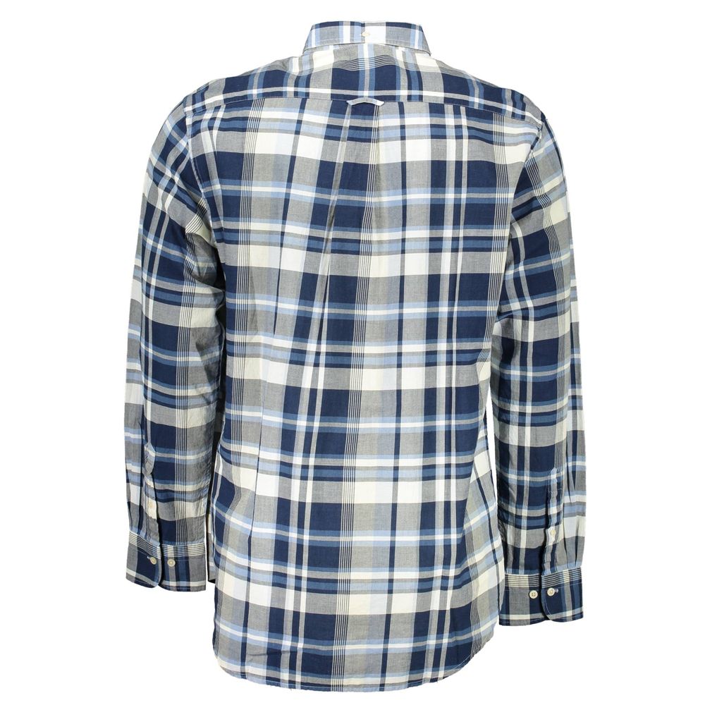 Gant Blaues Baumwollhemd