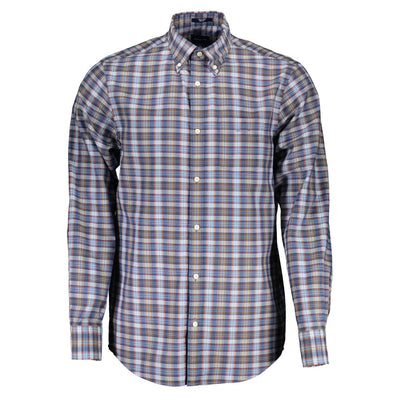 Gant Blaues Baumwollhemd