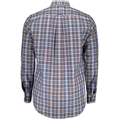 Gant Blaues Baumwollhemd