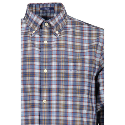 Gant Blaues Baumwollhemd