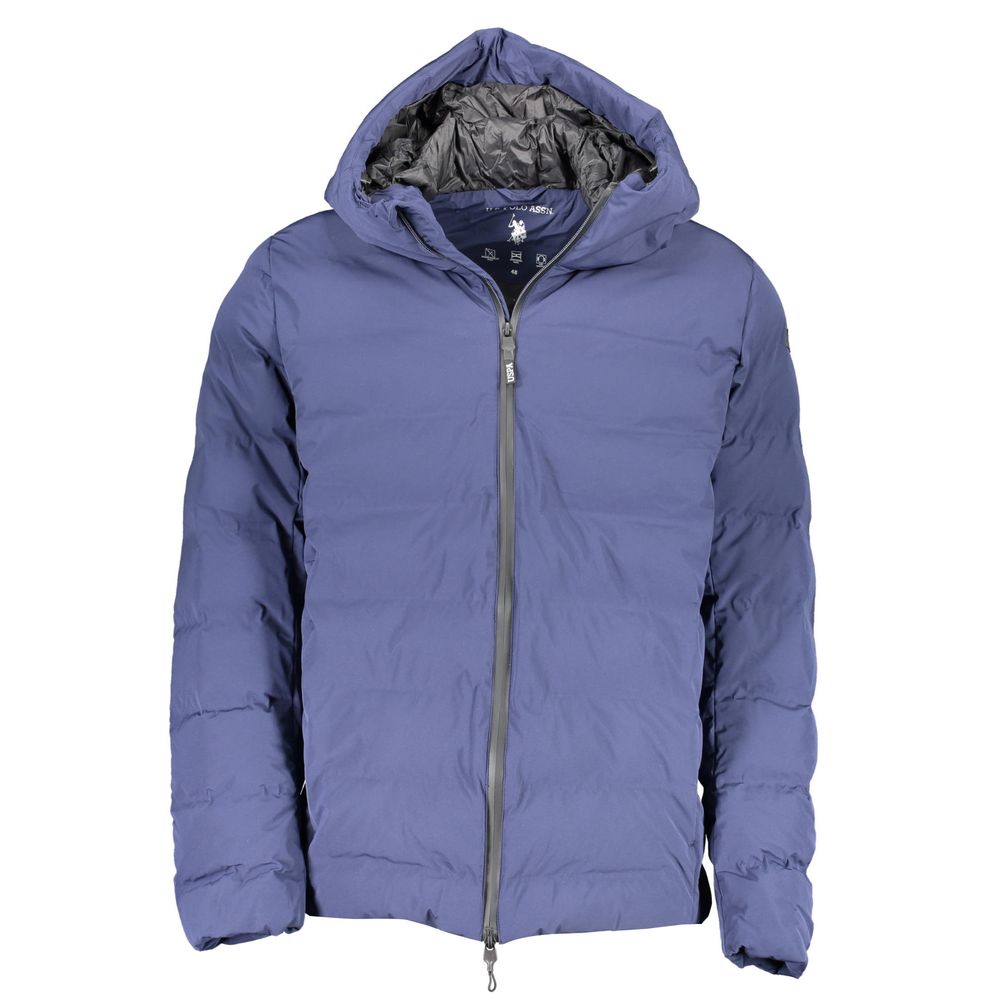 U.S. POLO ASSN. Blaue Elastan-Jacke