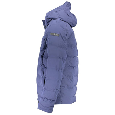 U.S. POLO ASSN. Blaue Elastan-Jacke