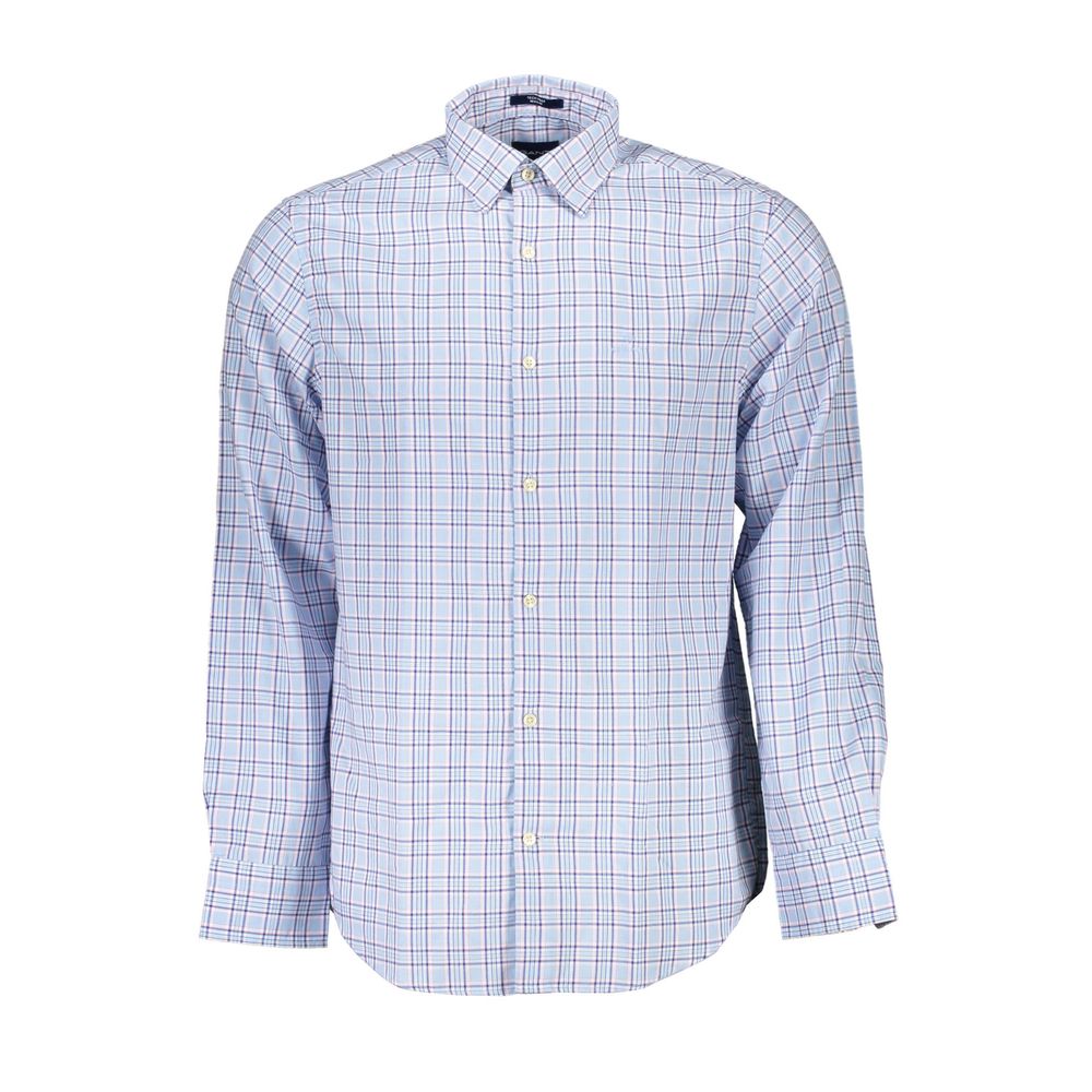 Gant Blaues Baumwollhemd