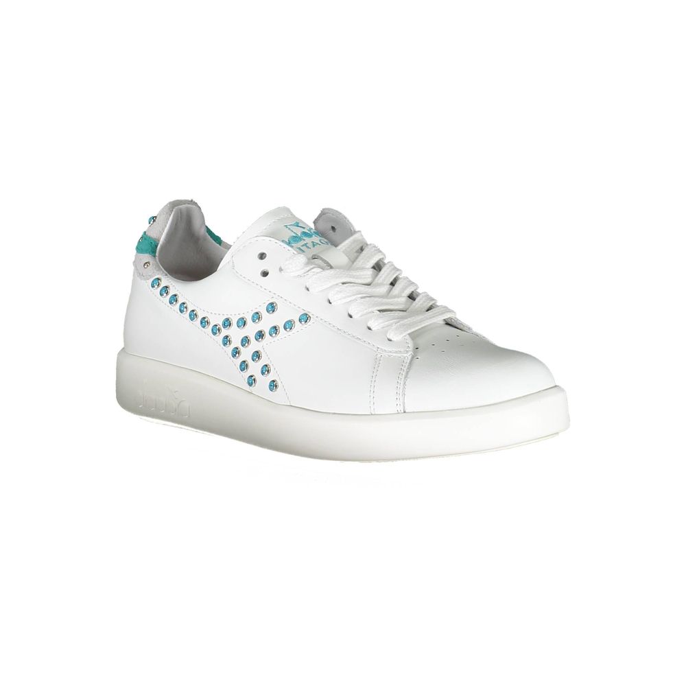 Diadora Sneaker aus weißem Stoff