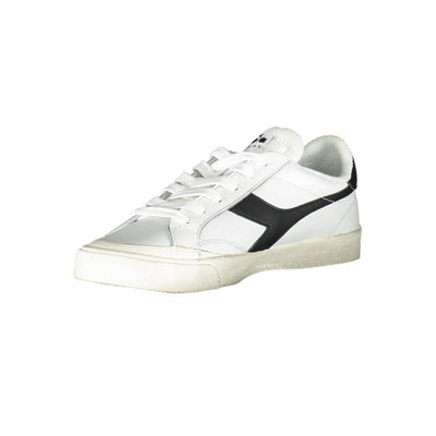 Diadora Sneaker aus weißem Stoff