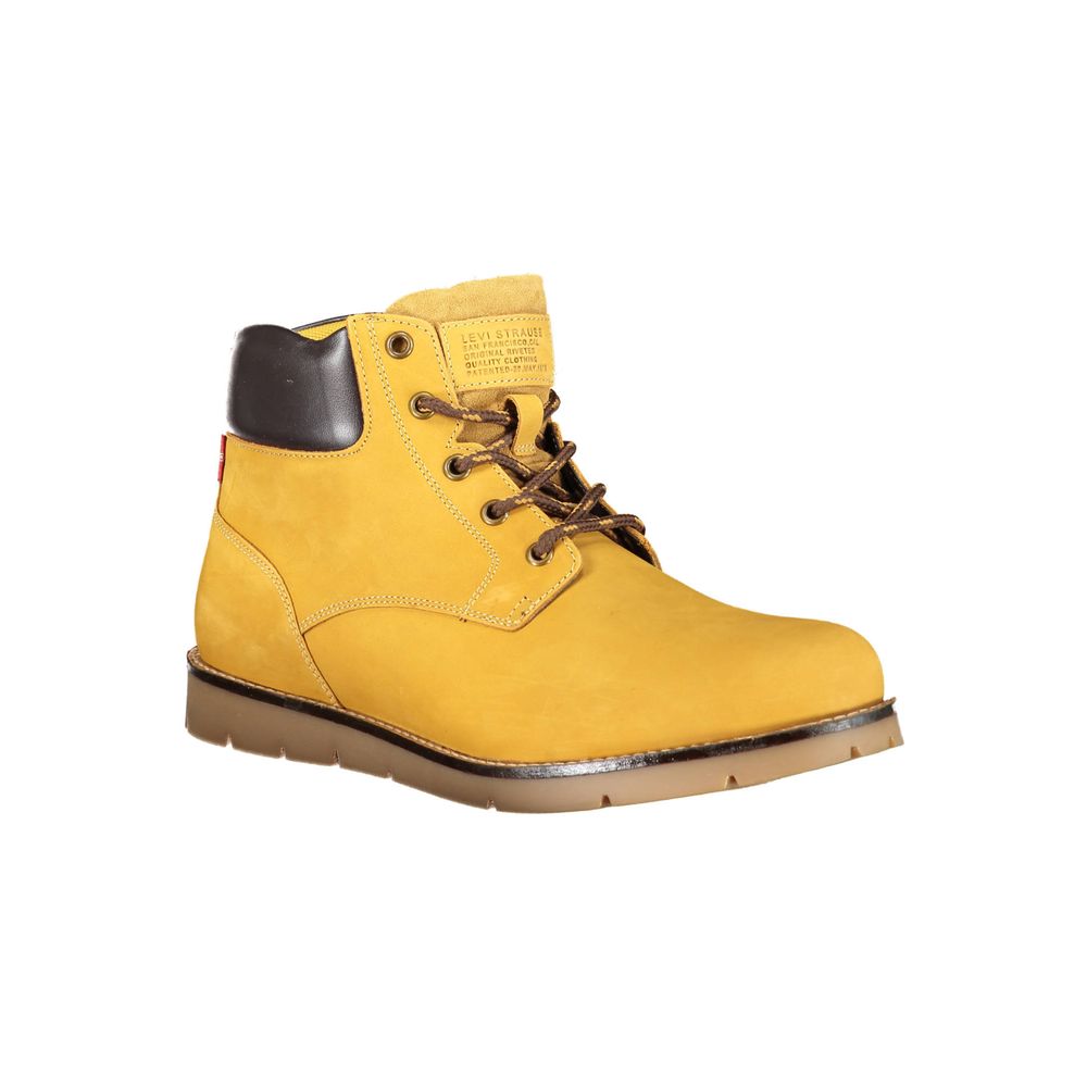 Levi's Gelber Polyester-Stiefel