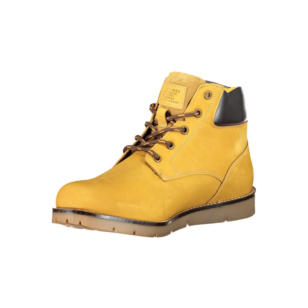 Levi's Gelber Polyester-Stiefel