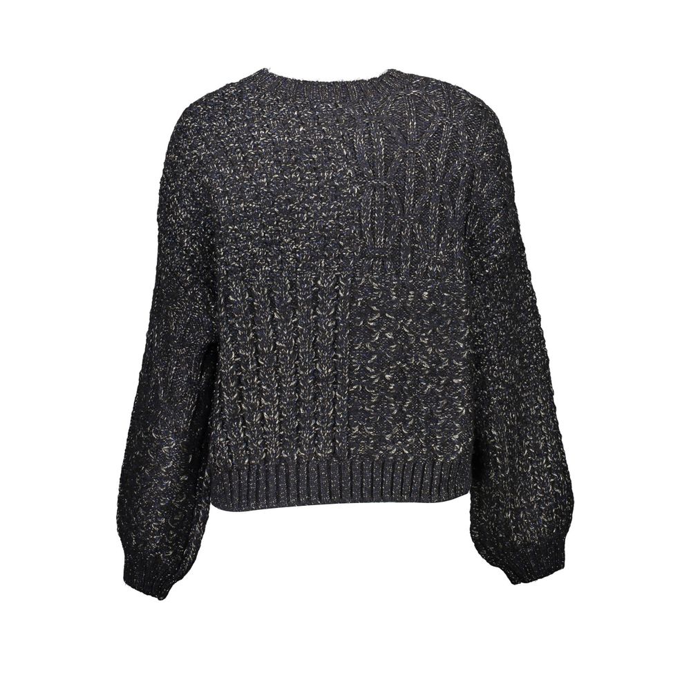 Desigual Schwarzer Polyester-Pullover